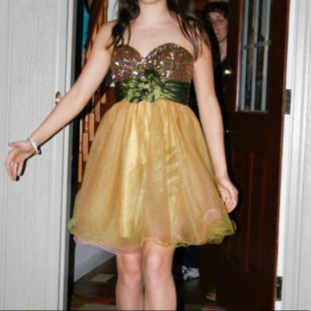 Short dress with sequins (4)